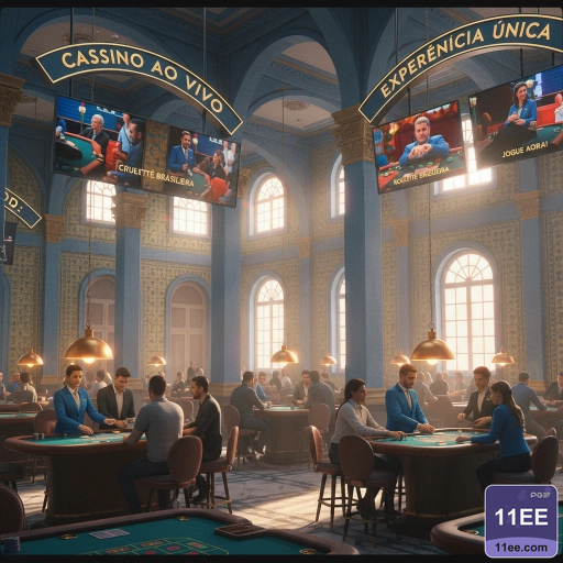 Experiência Real de Cassino ao Vivo no 11ee.com